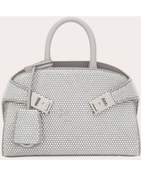 Ferragamo - Hug Handbag With Crystals (Xs) - Lyst