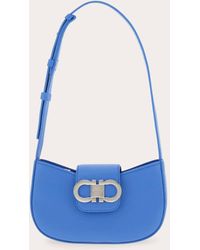 Ferragamo - Damen Doppel-Gancini-Mini-Bag - Lyst