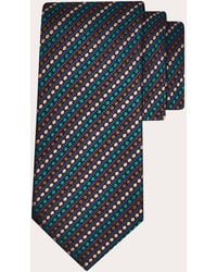 Ferragamo - Dots Jacquard Tie - Lyst