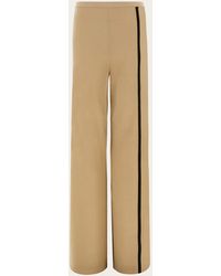 Ferragamo - Viscose Trouser - Lyst