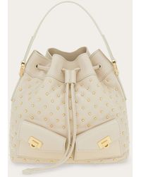Ferragamo - Multipocket Bucket Bag - Lyst