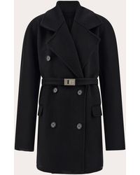 Ferragamo - Double Cashmere Jacket - Lyst