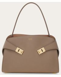 Ferragamo - Hug Soft Shoulder Bag (M) - Lyst
