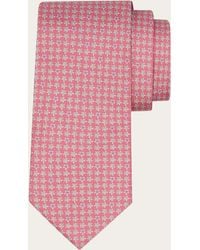 Ferragamo - Turtles Print Silk Tie - Lyst