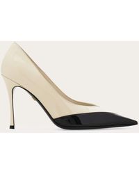 Ferragamo - Bicolor Pump - Lyst