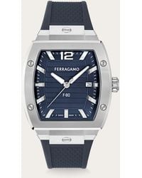 Ferragamo - Herren F80 Tonneau 3H Uhr - Lyst