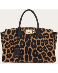 Ferragamo - New Studio Soft Bag (L) - Lyst