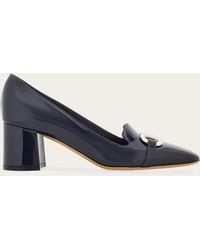 Ferragamo - Damen Pumps Mit Gancini-Ornament Größe .5 - Lyst