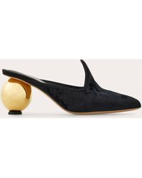 Ferragamo - Spherical Heel Mule .5 - Lyst