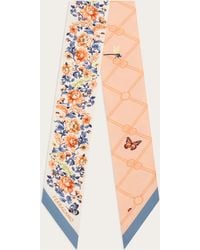 Ferragamo - Ramages Print Jacquard Mini Bandeau - Lyst