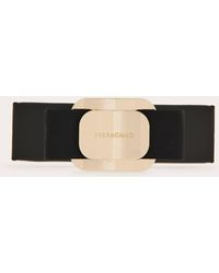 Ferragamo - Hair Clip With New Vara Plate - Lyst