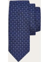 Ferragamo - Uomo Cravatta Jacquard Monogram - Lyst