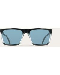 Ferragamo - Rectangular Frame Sunglasses - Lyst