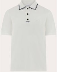 Ferragamo - Short Sleeved Polo Shirt - Lyst