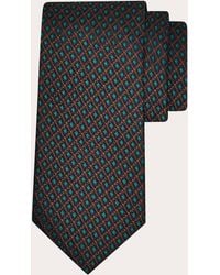 Ferragamo - Herren Jacquard-Krawatte - Lyst