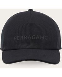 Ferragamo - Baseball cap with signature - Lyst