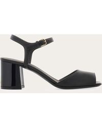 Ferragamo - Women Chunky Heel Sandal - Lyst
