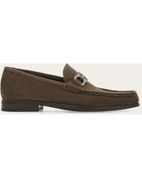 Ferragamo - Gancini Ornament Moccasin - Lyst