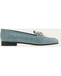 Ferragamo - Gancini Ornament Moccasin - Lyst