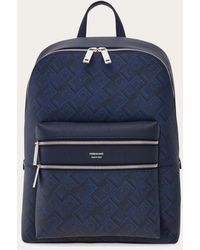 Ferragamo - Embossed Gancini Backpack - Lyst