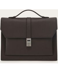 Ferragamo - Uomo Briefcase Fibbia Hug - Lyst