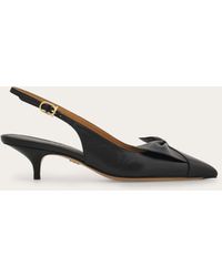 Ferragamo - Soft Bow Slingback Pump - Lyst