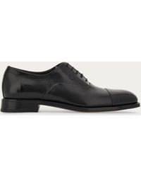 Ferragamo - Tramezza Oxford With Toe Cap - Lyst