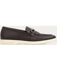 Ferragamo - Casual Loafer With Gancini Ornament .5 - Lyst