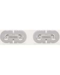 Ferragamo - Double Gancini Cufflinks - Lyst