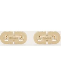 Ferragamo - Double Gancini Cufflinks - Lyst