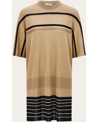 Ferragamo - Viscose Knitted Top - Lyst