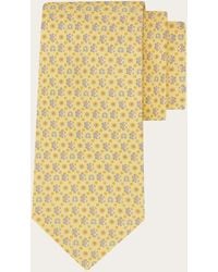 Ferragamo - Herren Seidenkrawatte Mit Schildkrötenprint - Lyst