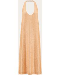 Ferragamo - Sequin Embellished Dress - Lyst