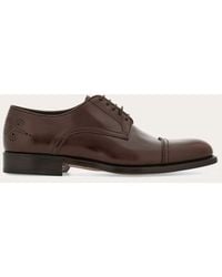 Ferragamo - Oxford With Perforated Detailing .5 - Lyst