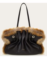 Ferragamo - Damen Soft-Bag (M) - Lyst