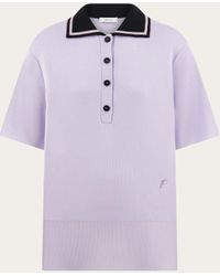 Ferragamo - Short Sleeved Polo - Lyst