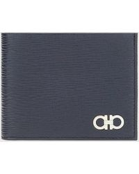 Ferragamo - Gancini Wallet With Id Window - Lyst