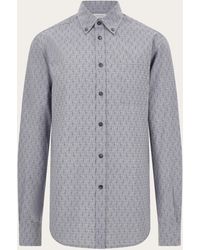 Ferragamo - Light Patterned Shirt - Lyst