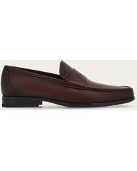 Ferragamo - Men Moccasin With Signature - Lyst