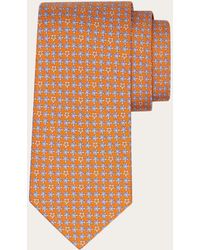 Ferragamo - Turtles Print Silk Tie - Lyst