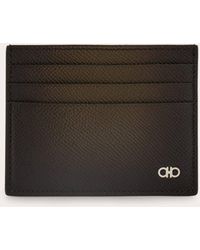 Ferragamo - Micro Gancini Credit Card Holder - Lyst