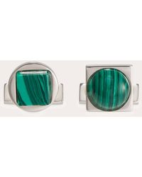Ferragamo - Semi Precious Stone Cufflinks - Lyst