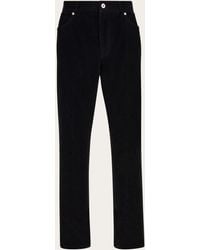 Ferragamo - Herren Hose Aus Cordsamt - Lyst
