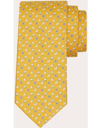 Ferragamo - Charms Print Silk Tie - Lyst