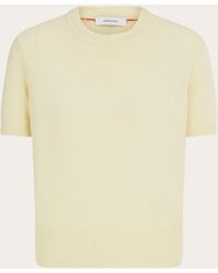 Ferragamo - Cashmere T-Shirt - Lyst