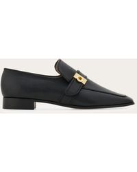 Ferragamo - Femmes Mocassin Boucle Hug Noir Taille - Lyst