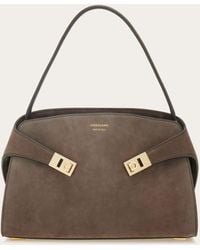 Ferragamo - Hug Soft Shoulder Bag (M) - Lyst