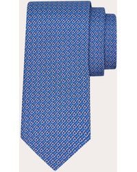 Ferragamo - Brackets Print Silk Tie - Lyst
