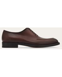 Ferragamo - Oxford Shoe With Stitching Detail .5 - Lyst
