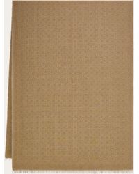 Ferragamo - Logo Embellished Stole - Lyst